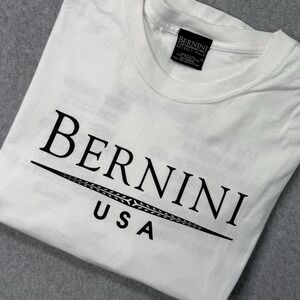 Vintage Bernini Beverly Hills‎ T-Shirt XL Made in USA Logo Graphic Tee